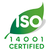 Logo certificazione ISO 14001